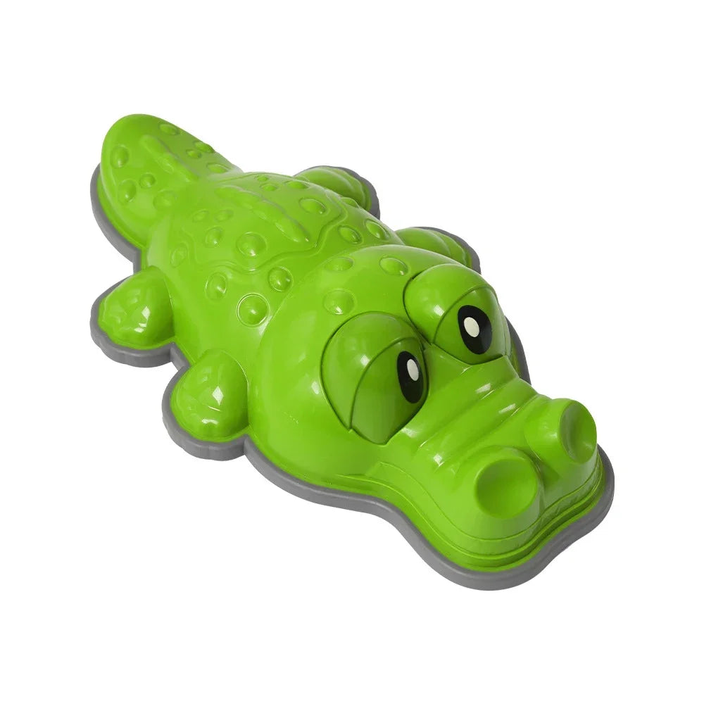 Brinquedo Montessori de equilíbrio de crocodilo para crianças